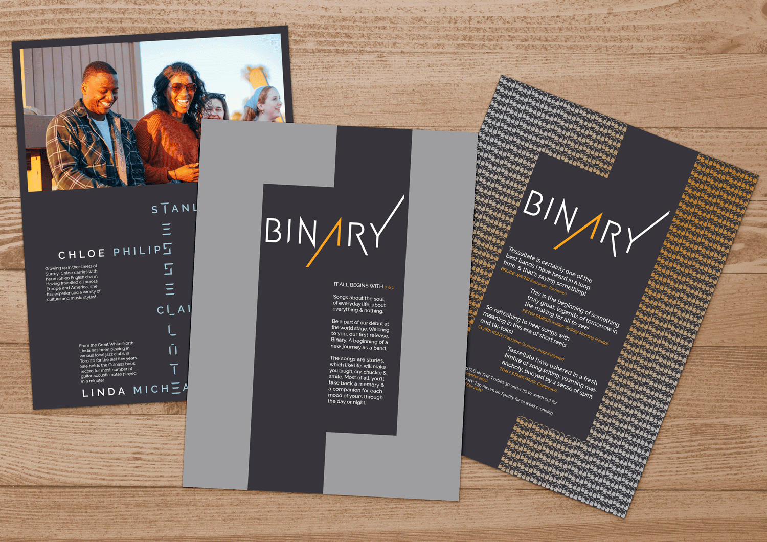 GIF of the presskit of Tessellate